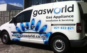 Vehicle signage by Think Tank signwriters